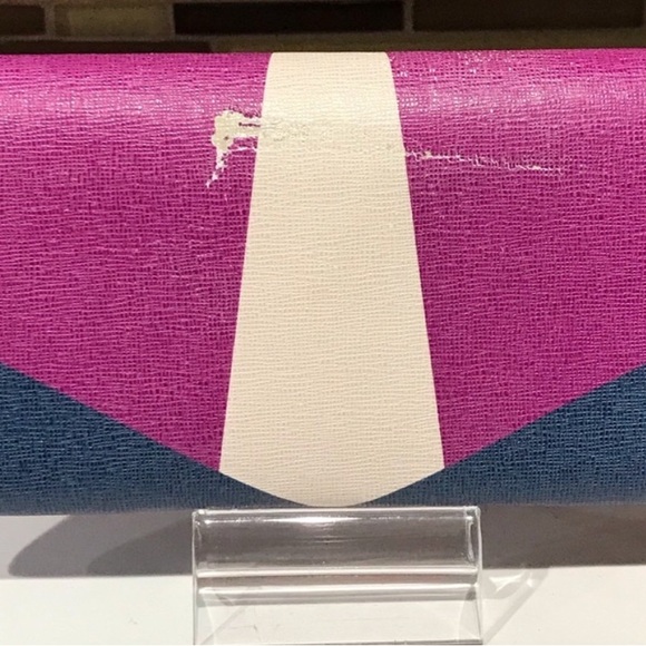 FENDI Vitello Elite Crystal Eye Monster Continental Wallet - Picture 10 of 13